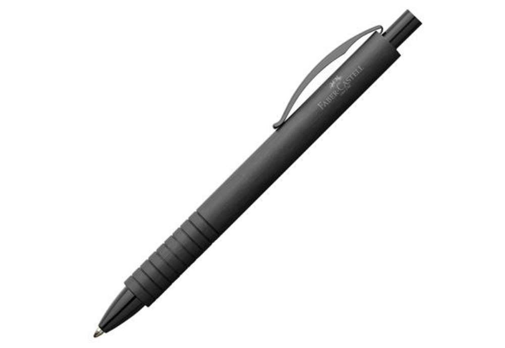 Immagine di Penna a sfera Essentio - punta B - fusto nero - Faber-Castell