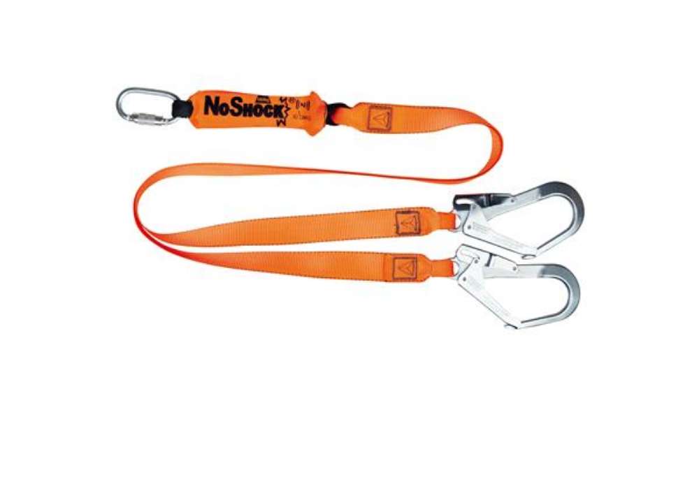 Immagine di Assorbitore di energia - con doppio gancio - 2 m - arancio - Deltaplus