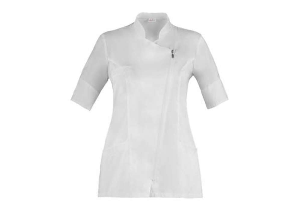 Immagine di Casacca Carmen - da donna - manica corta - taglia M - bianco - Giblor's