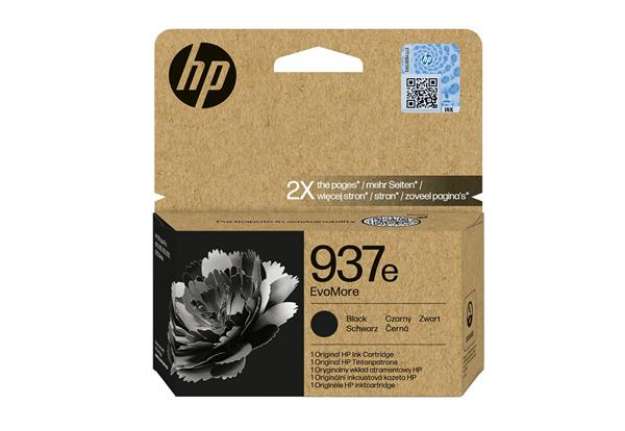 Immagine di Hp - Cartuccia ink originale - 937e - Nero  - 4S6W9NE - 2.500 pag