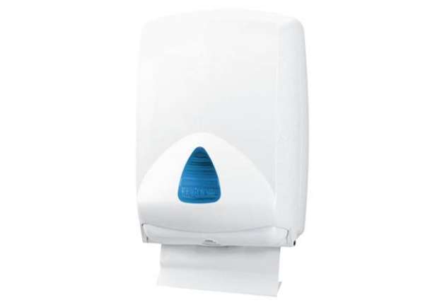 Immagine di Distributore di asciugamani intercalati Hylab bianco IN-FO1/WS