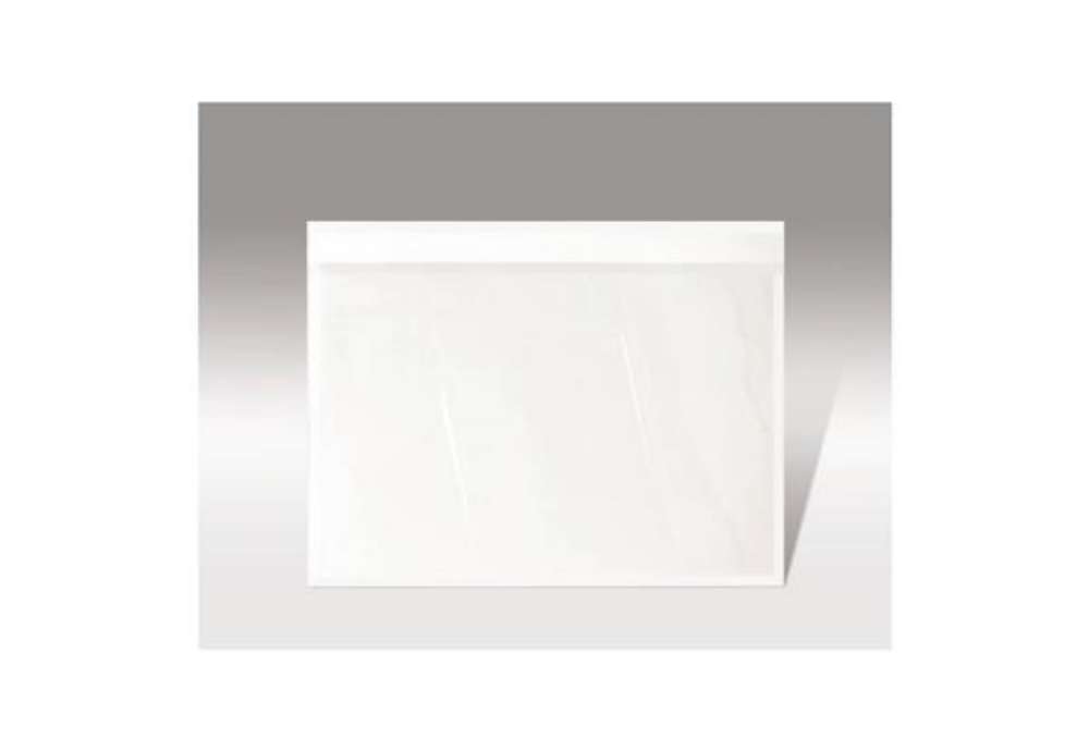 Immagine di Buste autoadesive portadocumenti WePack f.to 24x18 cm trasparente neutra conf. da 100 buste - 240180