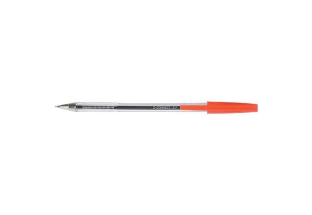 Immagine di Penna a sfera Q-Connect tratto M - rosso conf. 20 pezzi - KF34044