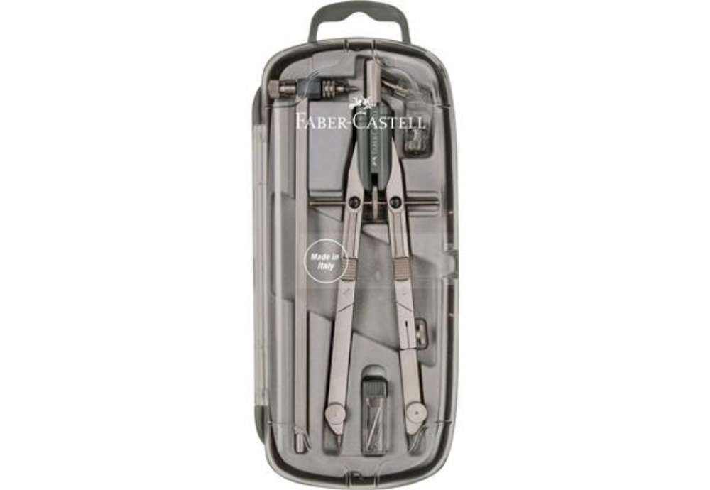 Immagine di Balaustrone Faber-Castell Tech aste snodabili prolunga innesto ottone nichelato - 174607