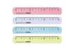 Immagine di Righelli in alluminio 15 cm Arda colori assortiti in conf. da 24 pz - 17815COLBAR