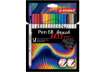 Immagine di Pennarello Stabilo Arty Line Pen 68 brush punta a pennello in conf. 18 colori assortiti - 568/18-21-