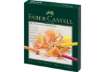 Immagine di Matite colorate permanenti Faber Castell Polychromos mina 3,8 mm box similpelle assortiti conf. 36 p