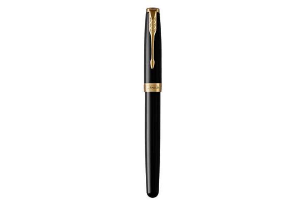 Immagine di Penna stilografica Parker Sonnet punta F Black GT 1931494