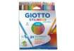 Immagine di Matite acquerellabili Giotto Stilnovo in conf. da 24 colori assortiti water colors - F255800