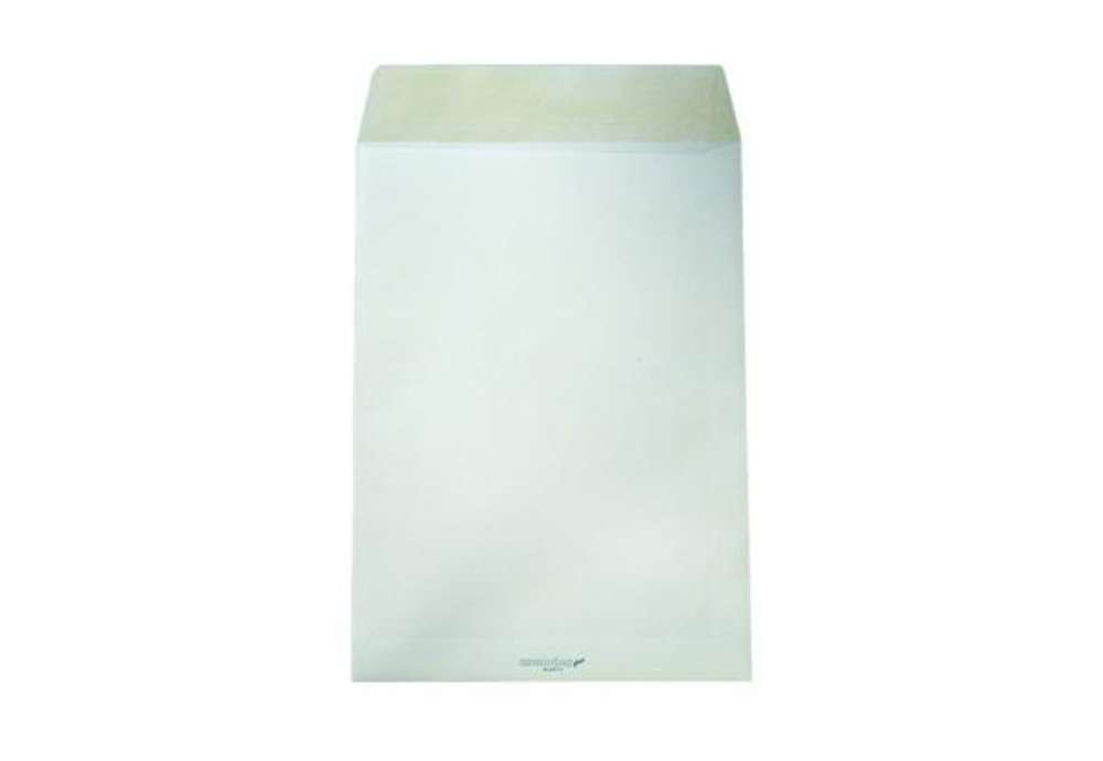 Immagine di Busta senza soffietti Blasetti Monodex bianco con lembo strip - 100 g/m² - 300x400 mm - conf. 500 bu