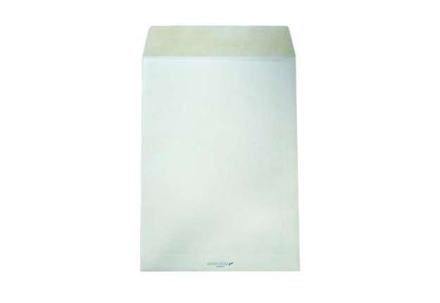 Immagine di Busta senza soffietti Blasetti Mondex bianco - 100 g/m2 - in conf. 500 buste - 300x400 mm - 803