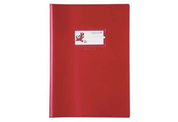 Immagine di Copertine in PVC coprimaxi Colorosa 21x30 cm rosso - conf. 25 pz - 36718022