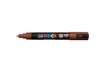 Immagine di Marcatore a tempera Posca Uni-Ball punta tonda 1,8-2,5 mm marrone M PC5M M