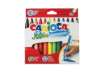 Immagine di Pennarelli superlavabili Carioca Jumbo - conf. da 12 colori assortiti - 40569