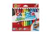 Immagine di Pennarelli superlavabili Carioca Jumbo - conf. da 24 colori assortiti - 40570