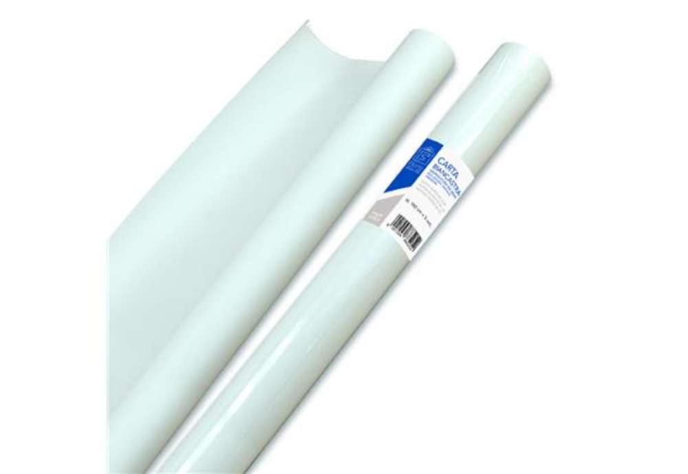 Immagine di Rotolo di carta da pacco Florio Carta formato 1x5 m colore bianco 5252