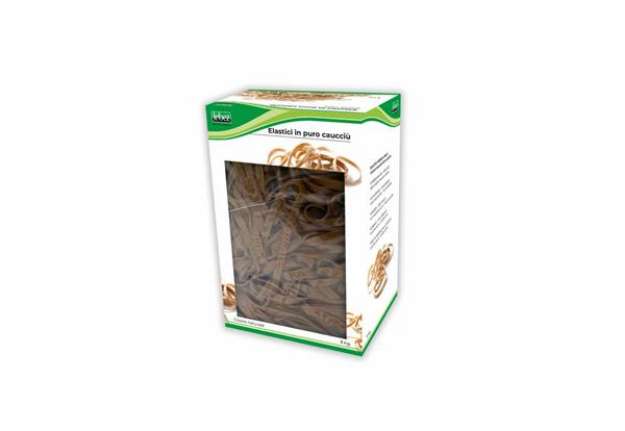 Immagine di Scatola elastici a fettuccia in caucciù Lebez Ø 100 mm - 1 Kg - 75511