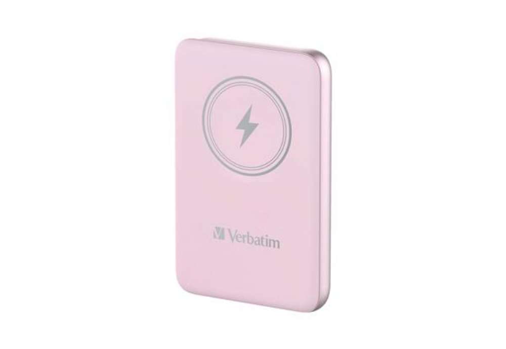 Immagine di Verbatim - Power Bank Wireless -  10000 mAh - Rosa - 32248