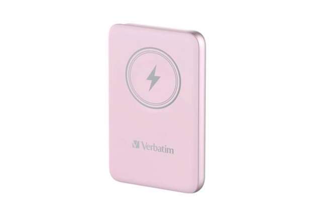 Immagine di Verbatim - Power Bank Wireless -  10000 mAh - Rosa - 32248
