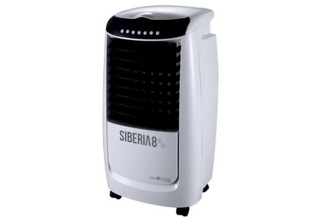 Immagine di Rinfrescatore ad acqua Siberia 8 - con serbatoio 8 L - 85 W - 42,6 x 31,5 x 77 cm - CFG