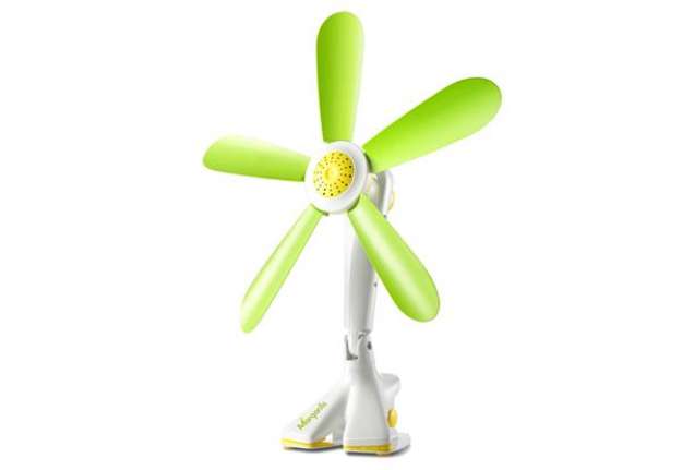 Immagine di Ventilatore a clip Margarita - da tavolo e a parete - 7 W - diametro 42 cm - 14,8 x 14,3 x 51 cm - C