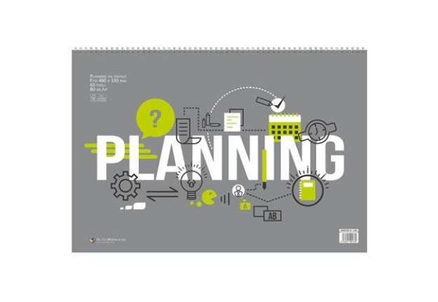 Immagine di Planning da tavolo settimanale non datato O.C.L. 48x33 cm - 60 fogli 80 g/m² - 1520