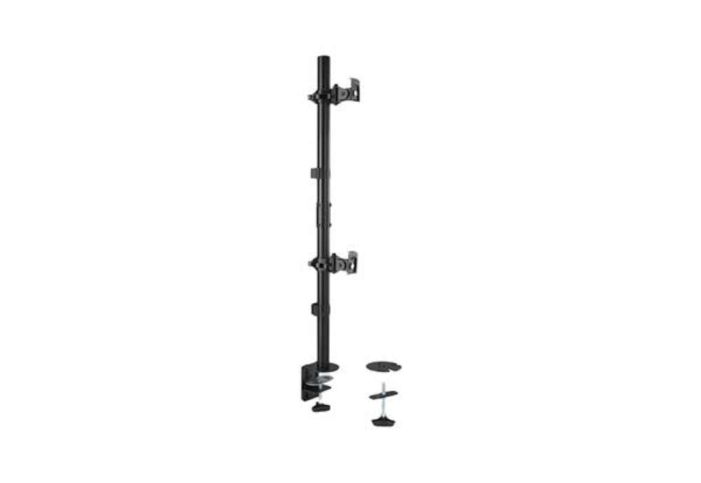 Immagine di Braccio per doppio monitor con impilamento verticale - nero - Kensington