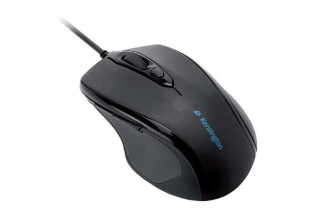 Immagine di Mouse Pro Fit medie dimensioni - con cavo - nero - Kensington