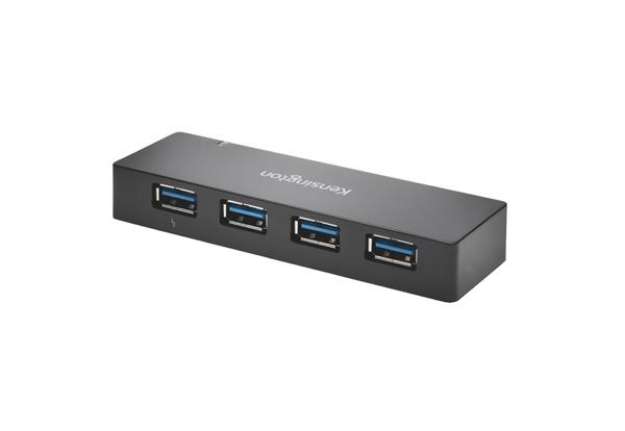 Immagine di Hub - 4 porte - USB 3.0 con funzionalit? di ricarica - Kensington
