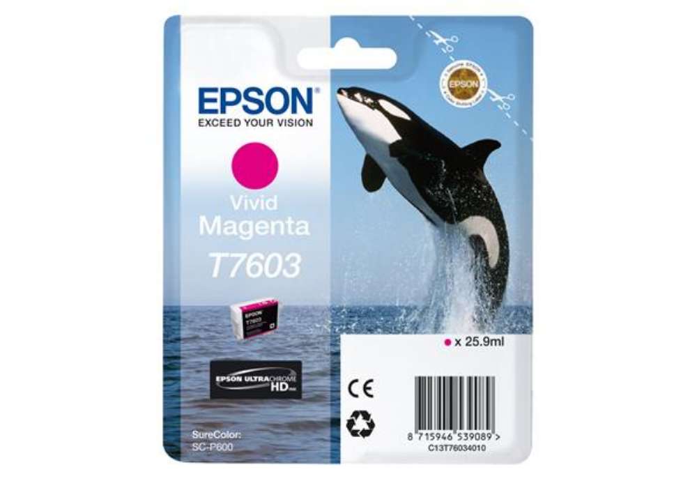 Immagine di Epson - Cartuccia ink -  T7603 - Magenta - C13T76034N10