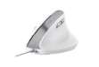 Immagine di Mouse ergonomico Bayo II - con filo - bianco - Trust