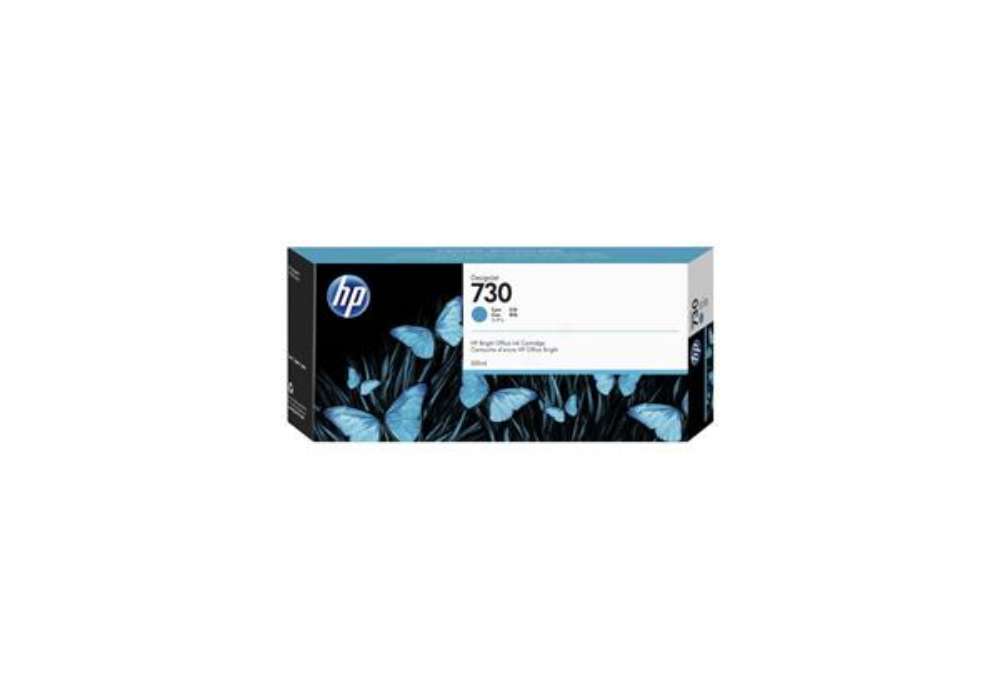 Immagine di Cartuccia HP Ink 730 - 300 ml ciano P2V68A