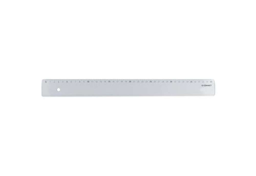 Immagine di Righello Q-Connect trasparente 40 cm  KF00588
