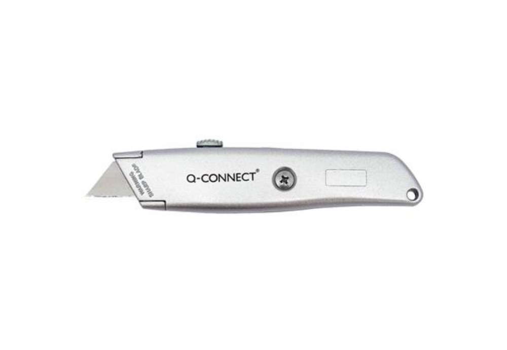 Immagine di Cutter Q-Connect metallo 18 mm trapezoidale KF10633