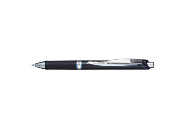 Immagine di Penna roller a scatto Pentel Energel Permanent 0.7 mm blu BLP77-CX
