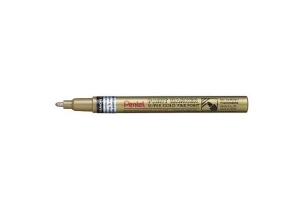 Immagine di Marcatore a vernice Pentel Paint Marker MSP10 2.9 mm oro MSP10-X
