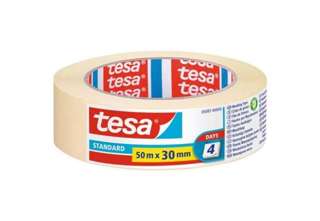 Immagine di Nastri per mascheratura tesa in carta standard 30 mm x 50 m 05087-00000-02