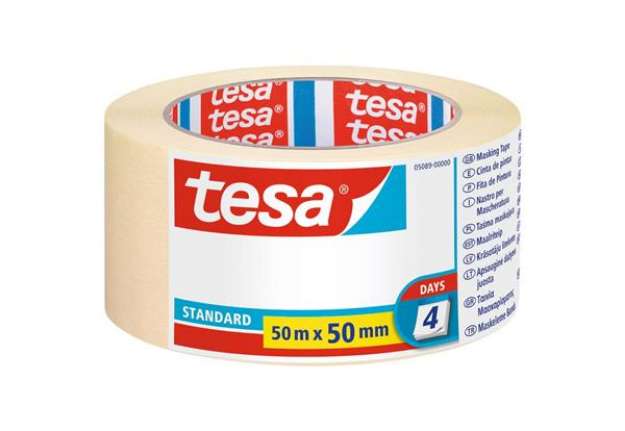 Immagine di Nastri per mascheratura tesa in carta standard 50 mm x 50 m 05089-00000-02