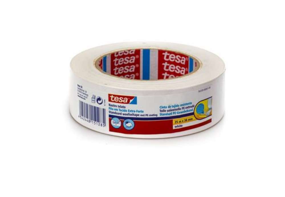 Immagine di Nastro adesivo tesa TELATO 38 mm x 25 m bianco 56359-00001-00