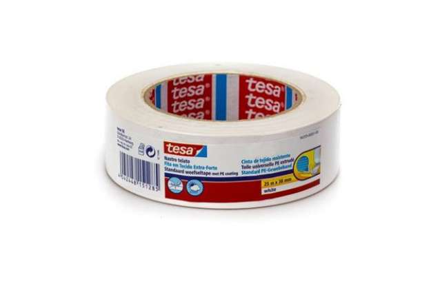 Immagine di Nastro adesivo tesa TELATO 38 mm x 25 m bianco 56359-00001-00