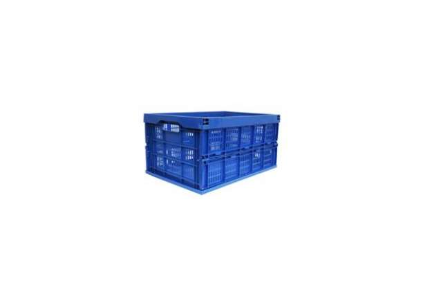 Immagine di Cassetta pieghevole fino a 20 kg 45 L Viso 525x355x270 mm blu BP223BL
