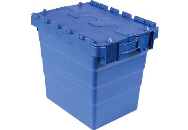 Immagine di Cassa impilabile Viso 400x300x365 mm blu - 32 L DSW4336