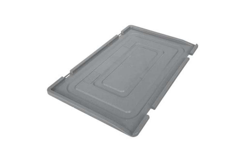 Immagine di Coperchio per cassa di movimentazione in PPL Viso 60x40 cm grigio E6401/21