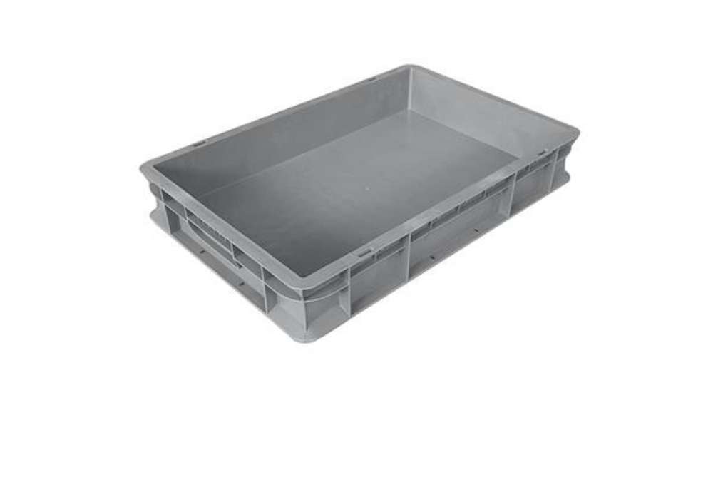 Immagine di Contenitore per movimentazione in PPL Viso 40x60x10 cm grigio E6412