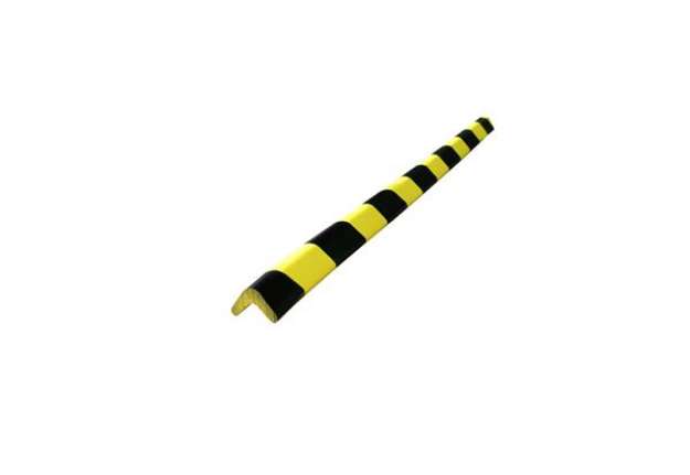 Immagine di Protezione segnaletica in gomma Viso 3X3x75 cm nero/giallo PU3030NJ