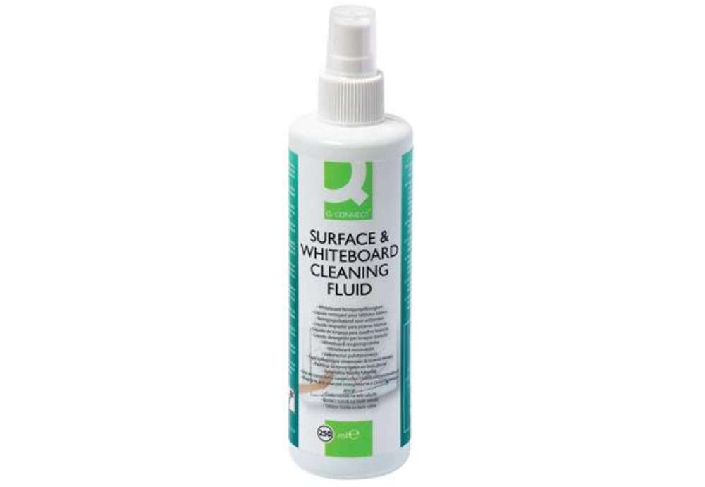 Immagine di Liquido detergente per lavagne bianche Q-Connect erogatore a spruzzo 250 ml KF04552