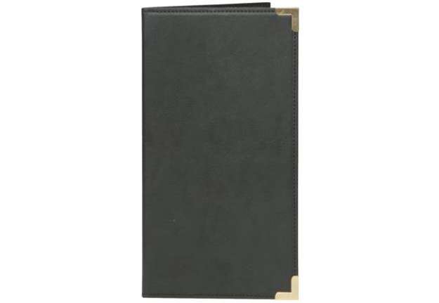 Immagine di Portaconto Securit® Classic in similpelle 12x23 cm nero MC-CRBP-BL