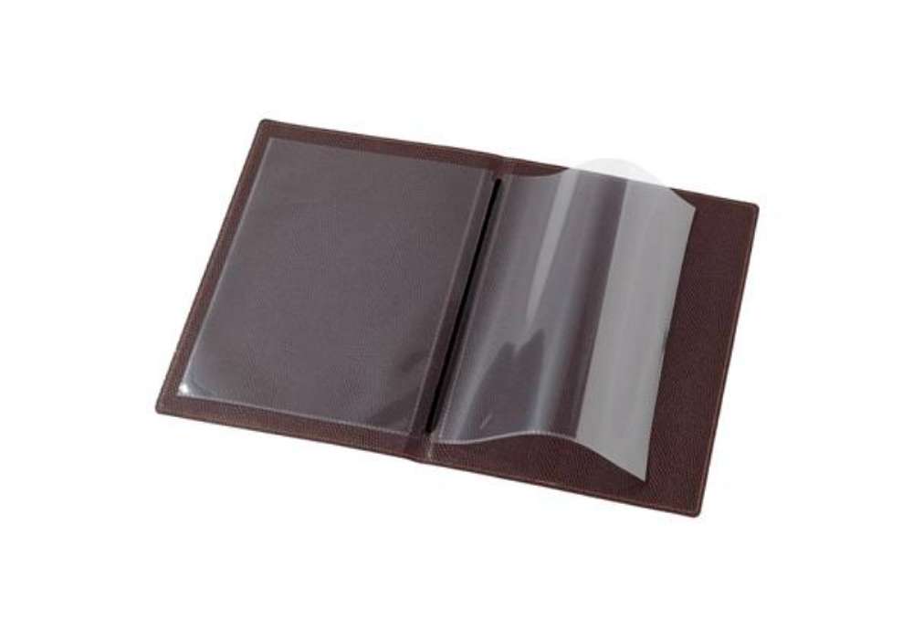 Immagine di Inserti per portamenù Securit® in plastica A5 trasparente conf. da 10 - MC-TIA5