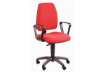 Immagine di Sedia operativa girevole Unisit Jupiter JUBR Eco smart - rivestimento Eco rosso - con braccioli - JP