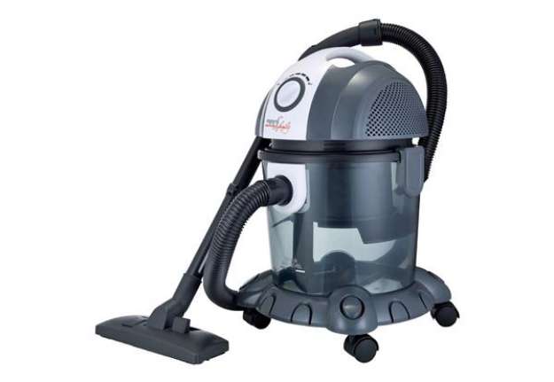 Immagine di Bidone aspiratutto Melchioni 1400 W - capacità 15 l grigio - 30x30x48 cm 118140006